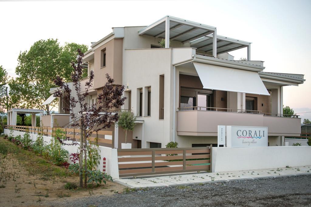 Corali Luxury Villas Ierissos Bagian luar foto